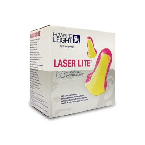 Honeywell Laser Lite Disposable Ear Plugs - SNR 35 - Box 200 Pairs Wrapped