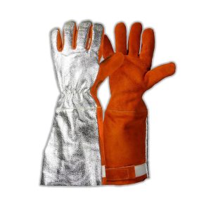 Rostaing Profusion-1 Heat Resistant Leather Aluminised Glove Cut Level D