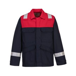 Bizflame FR55 Two-Tone FR E2 Jacket With Reflective Tape