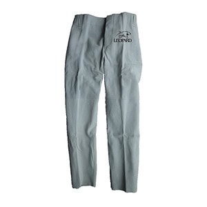 Leopard Chrome Leather Welding Trousers